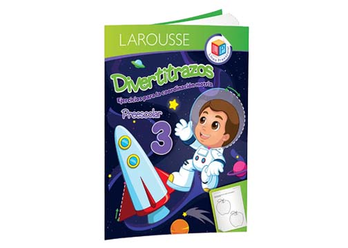 LIBRO PARA COLOREAR Divertitrazos 3 160 PG